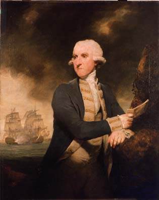 Portrait of Admiral Sir Samuel Hood, later Lord Hood